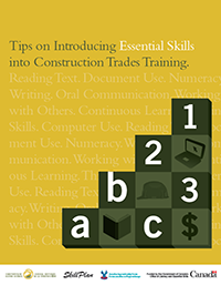 Tips on Introducing Essential Skills into Construction Trades Training