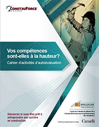 ConstruForce Canada - Cahier d’activités d’autoévaluation