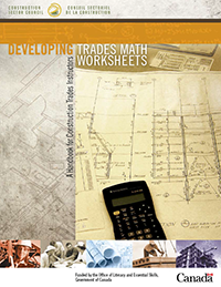 Developing Trades Math Worksheets